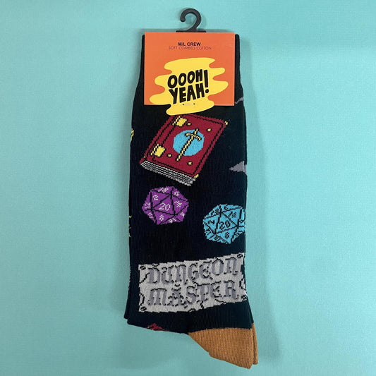 Something Spells Men's Crew Socks- Oooh Yeah Socks