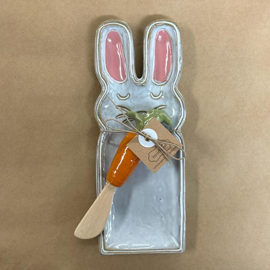 Bunny Everything Plate Set- Easter Mud Pie
