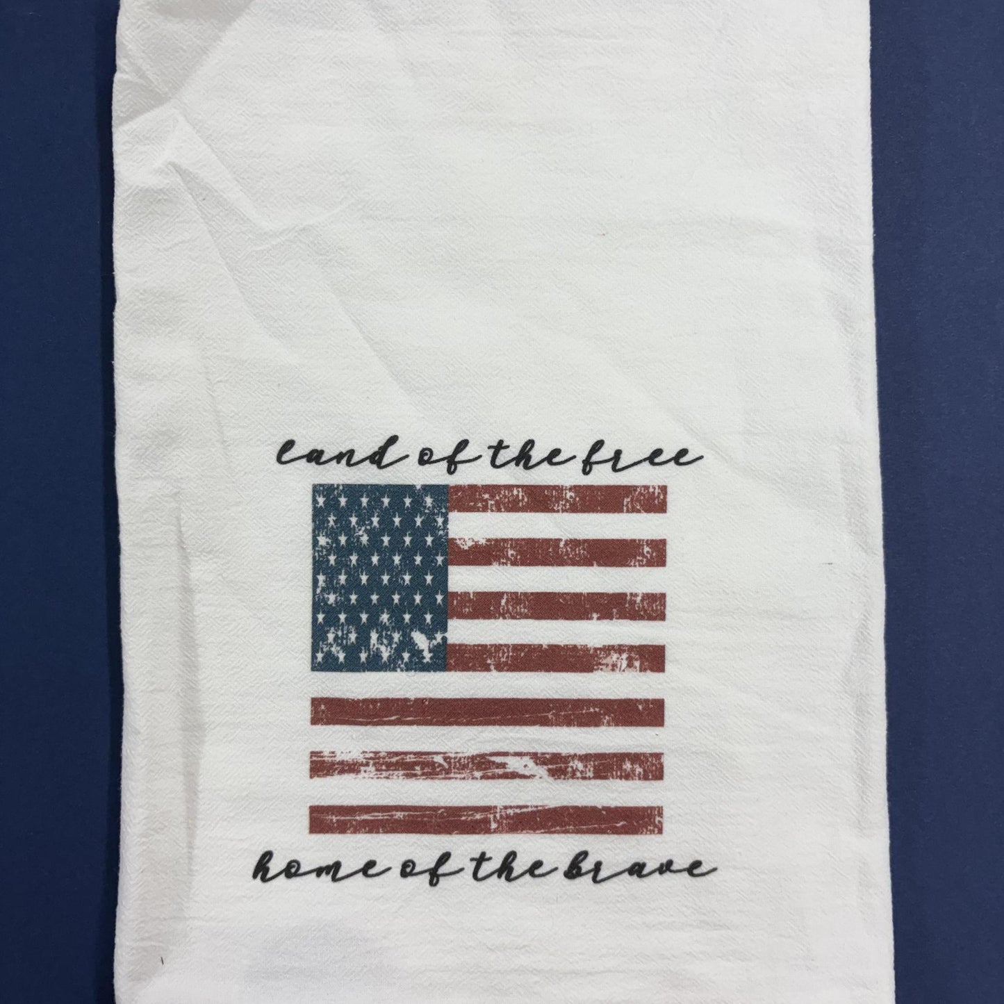 "Land of the Free"- Dish Towel