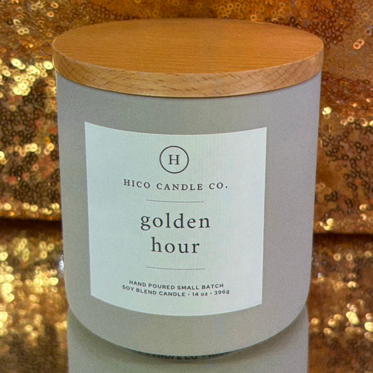 Golden Hour Candle - Hico Candle Company