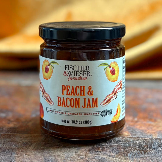 Peach and Bacon Jam - Fischer and Weiser