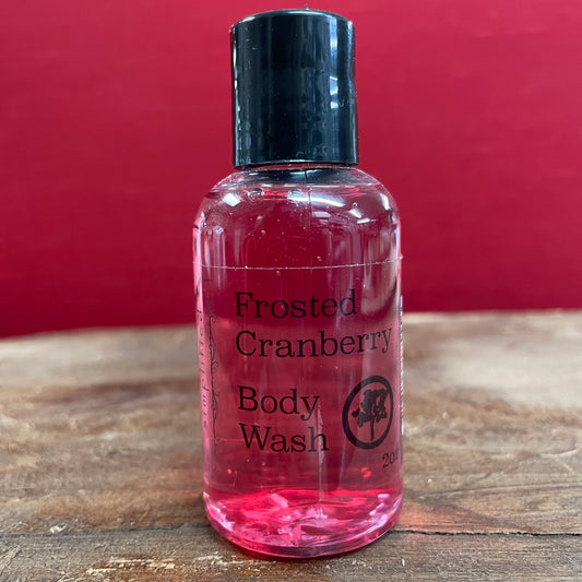 "Frosted Cranberry" Body Wash 2oz -Simplified
