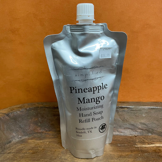 "Pineapple Mango" Hand Soap Refill -Simplified