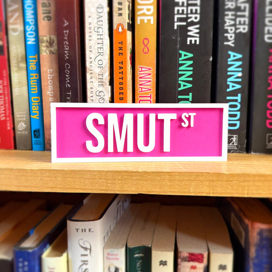 Smut Street Sign - The Crafted Nook