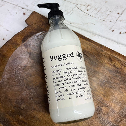 "Rugged" Lotion 16oz -Simplified