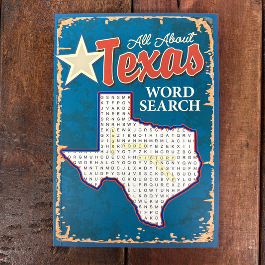 All About Texas Word Search - Simon and Schuster