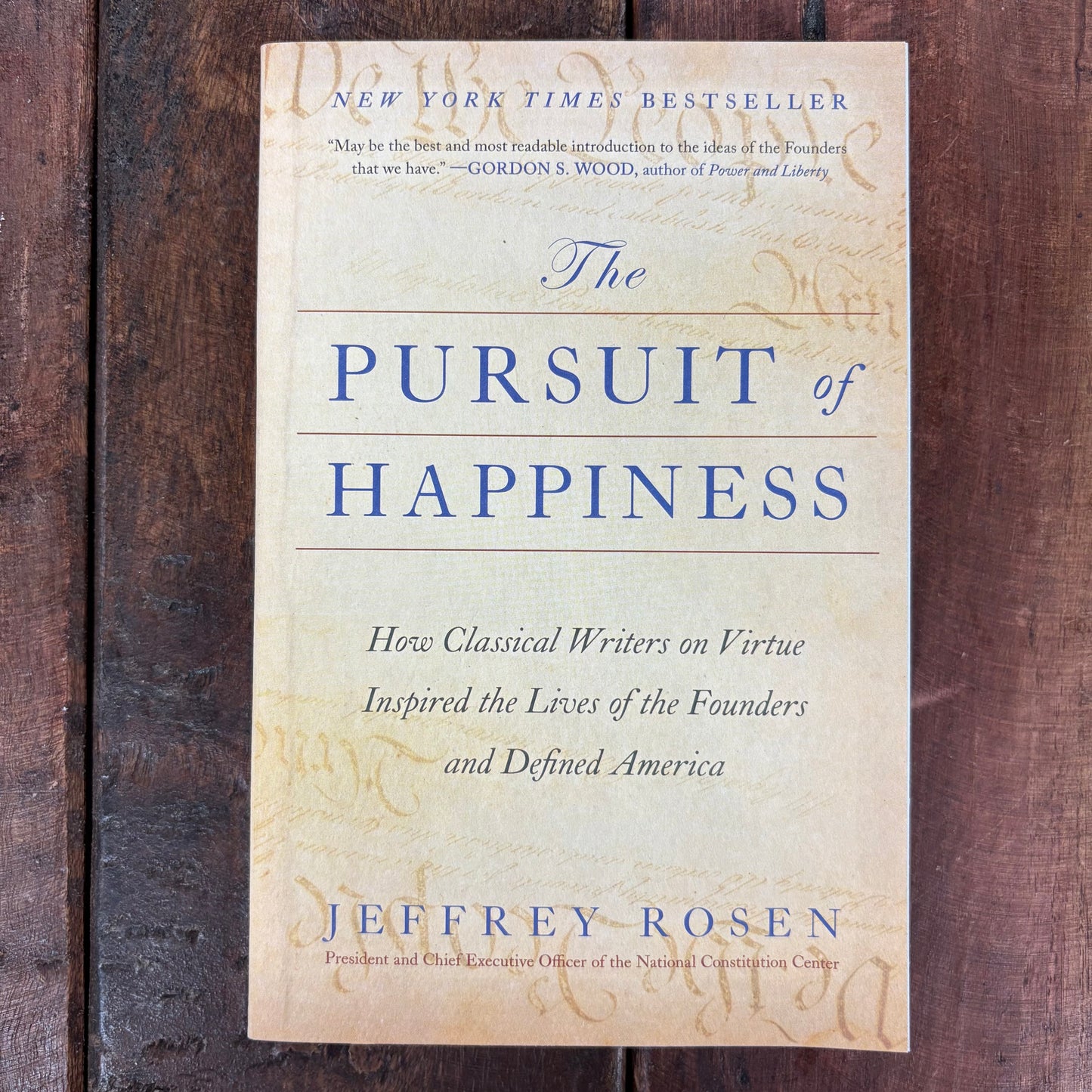 Pursuit Of Happiness - Jeffrey Rosen - Simon and Schuster