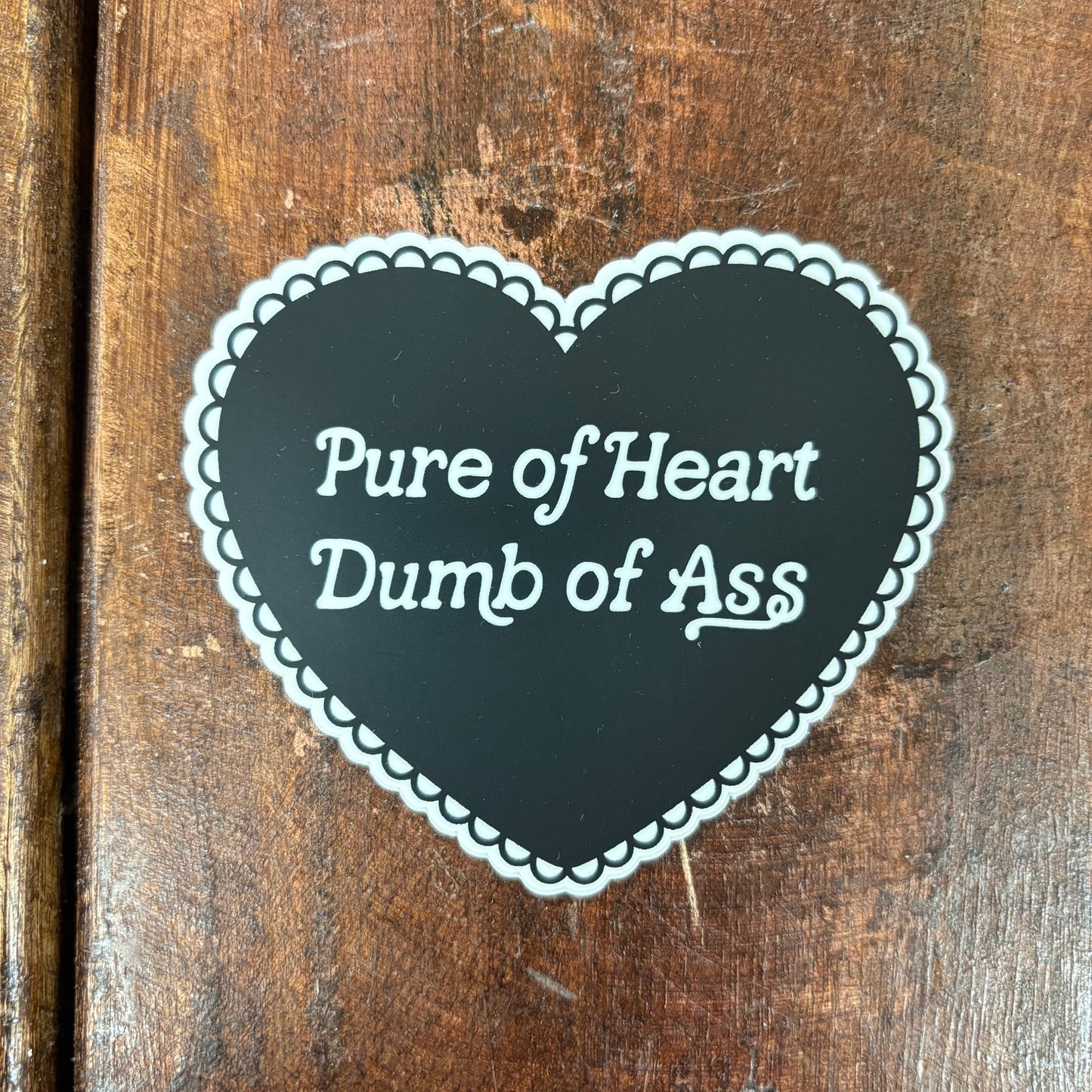 Pure Of Heart Sticker - Mugsby