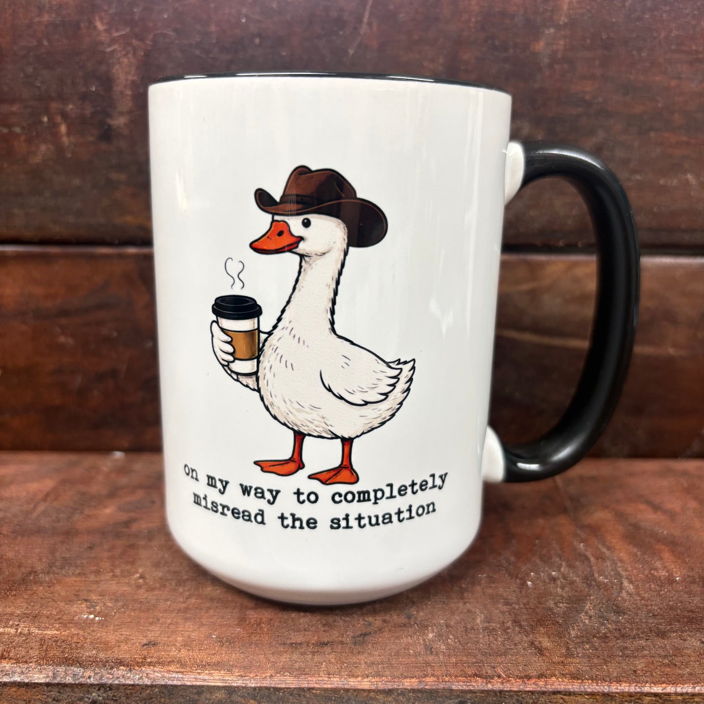 Misreading Goose Mug - Mugsby