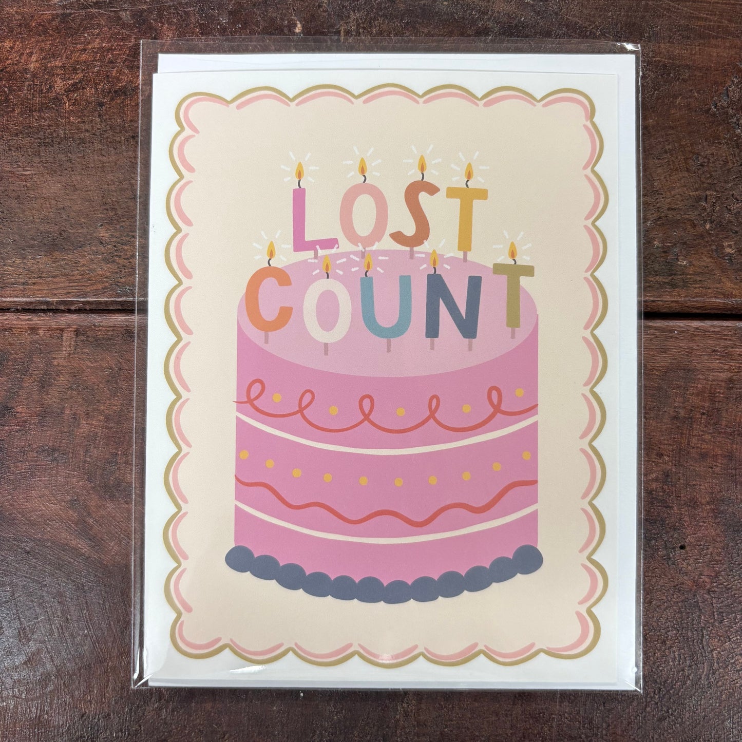Lost Count Birthday Candles Card - Easyhand Goods