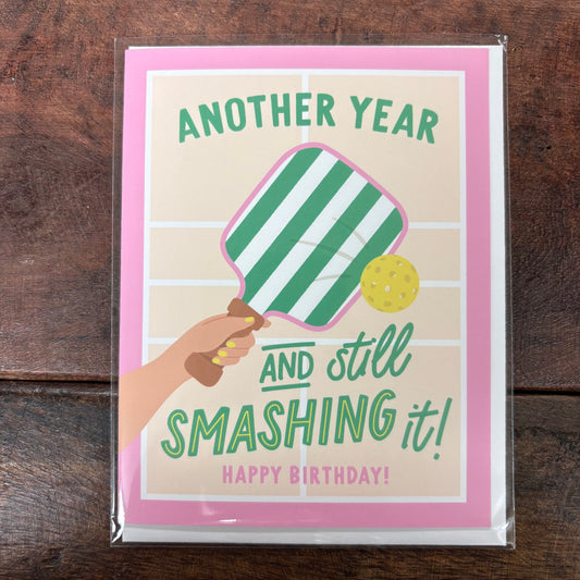 Another Year And Still Smashing It Card - Easyhand Goods