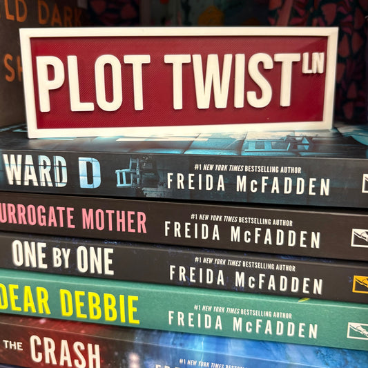 Plot Twist Sign - The Crafted Nook