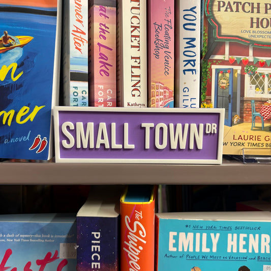 Small Town Street Sign - The Crafted Nook
