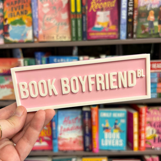 Book Boyfriend Street Sign - The Crafted Nook