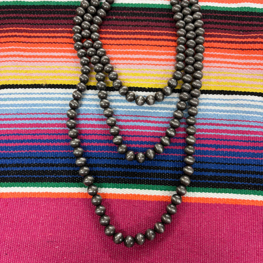3 Layer Western Style Pearl Necklace - Boho Ranch Shop