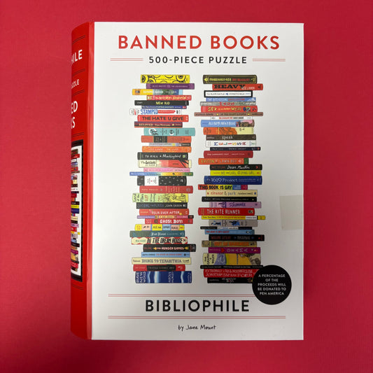 Bibliophile Banned Books Puzzle - Chronicle Books