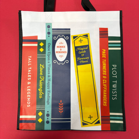 Literary Tales Reusable Shopping Bag - Chronicle Books