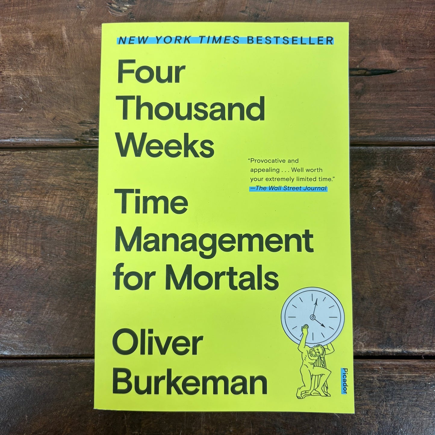 Four Thousand Weeks - Oliver Burkeman - AZB