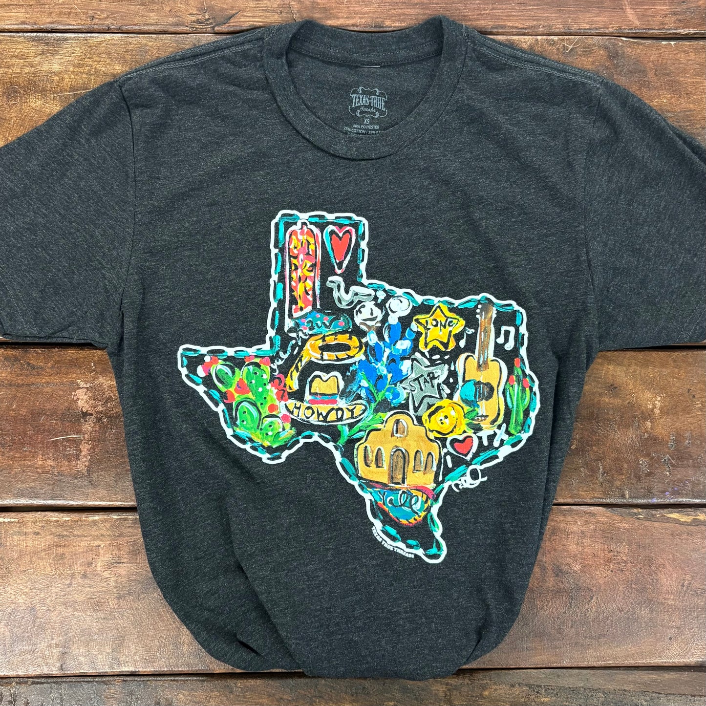 Texas Icons T-Shirt - Texas True Threads