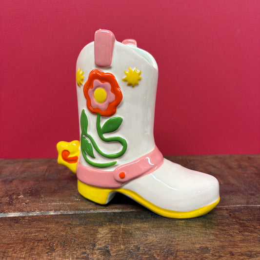 Giddy Up Boot Vase - Ban.do