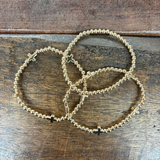 Milano Cross Bracelet Set - Caroline Hill