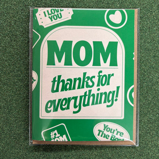 Mom, Thanks For Everything Card - Big Moods