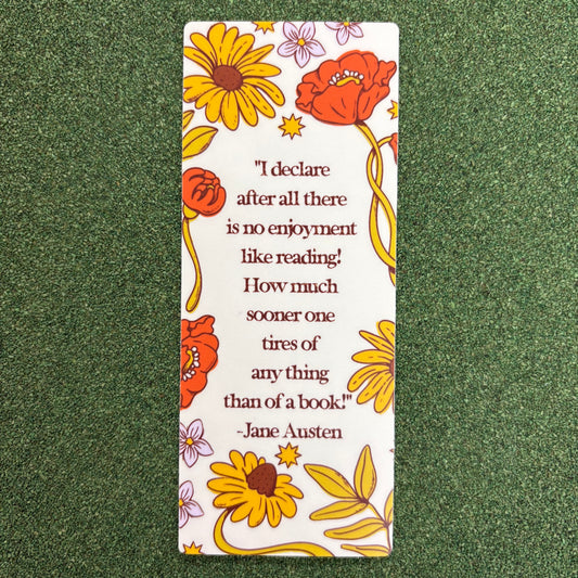 Jane Austen Bookmark/Sticker - Big Moods