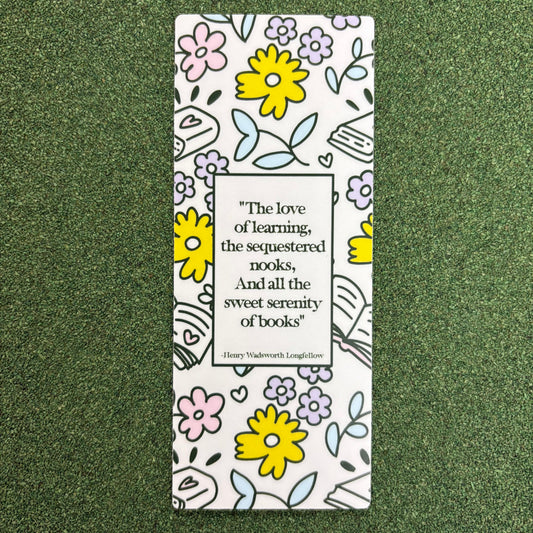 Longfellow Bookmark/Sticker - Big Moods