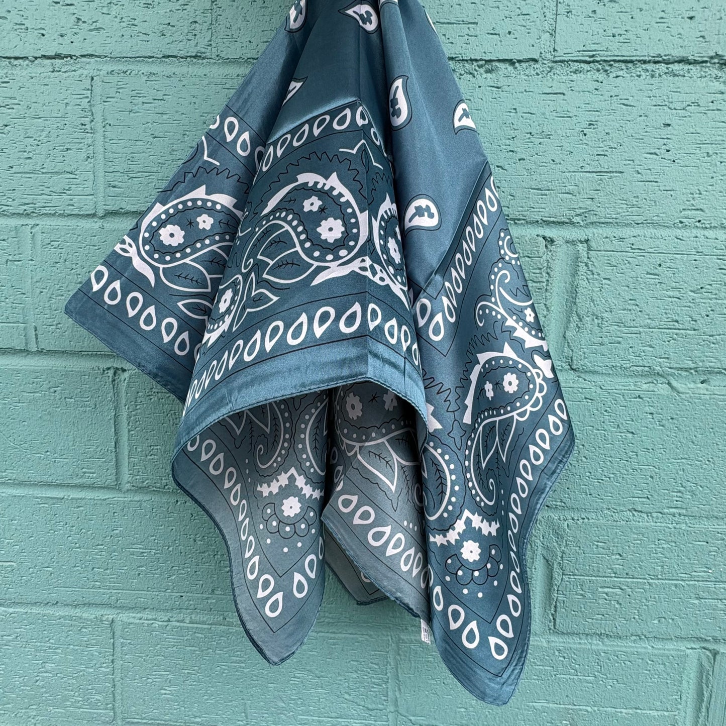 Muted Teal Wild Rag - ATG