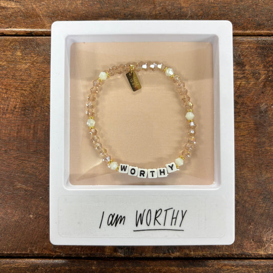 Worthy Beaded Bracelet - Dear Heart