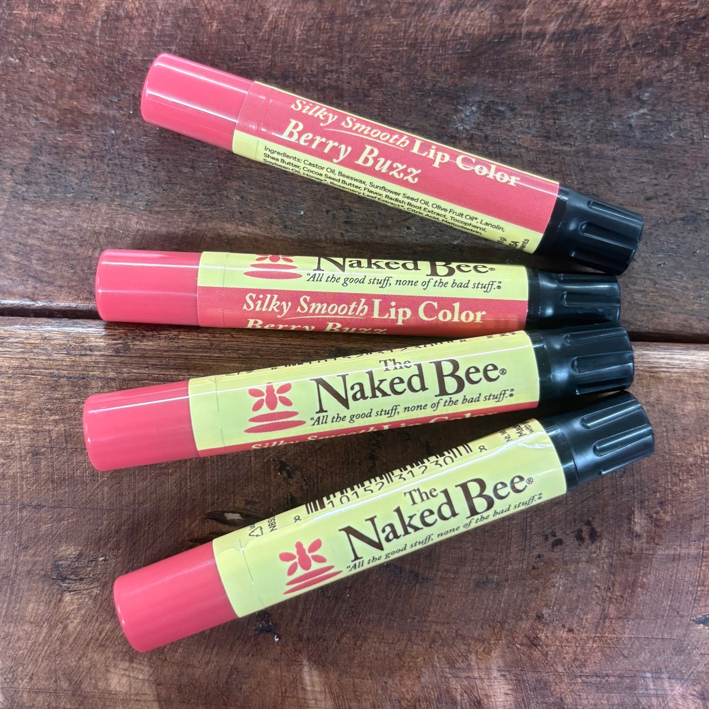 Naked Bee Natural Lip Color - Berry Kiss