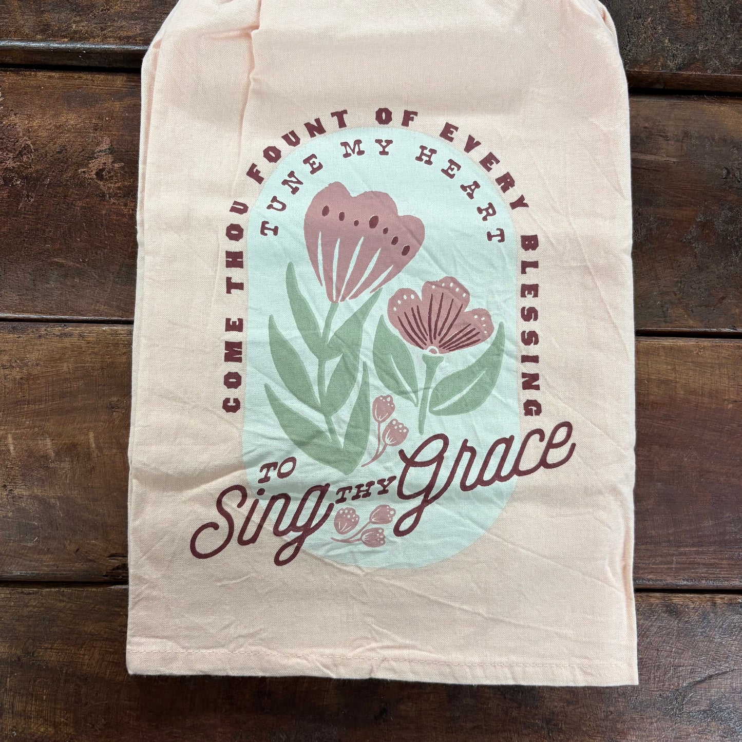 Thy Grace Kitchen Towel - Primitives By Kathy