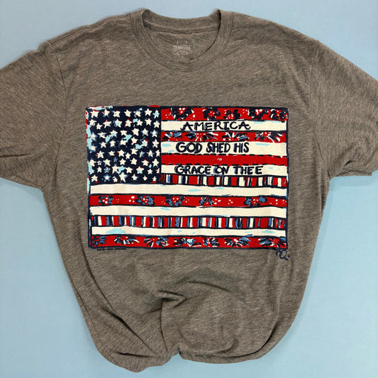 American Flag Tee - Texas True