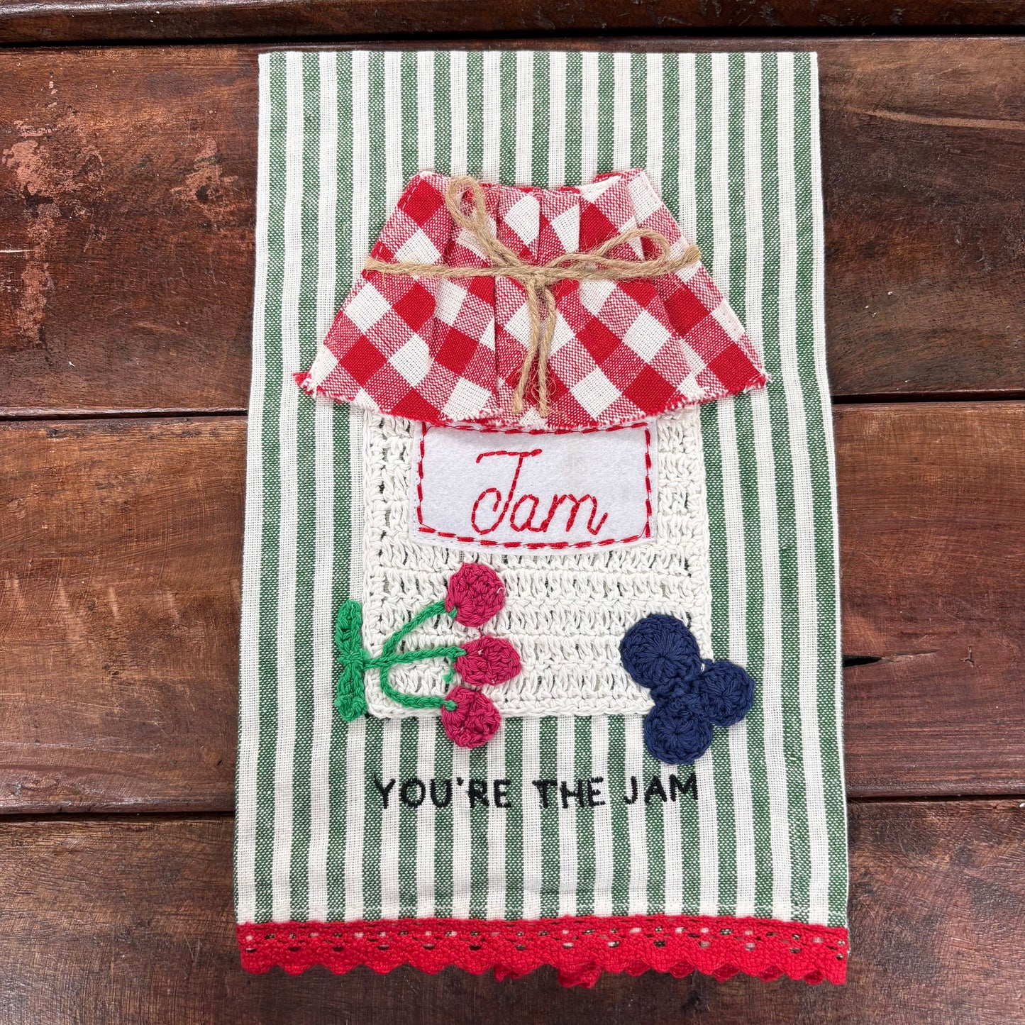 Jam Crochet Towel - Mud Pie