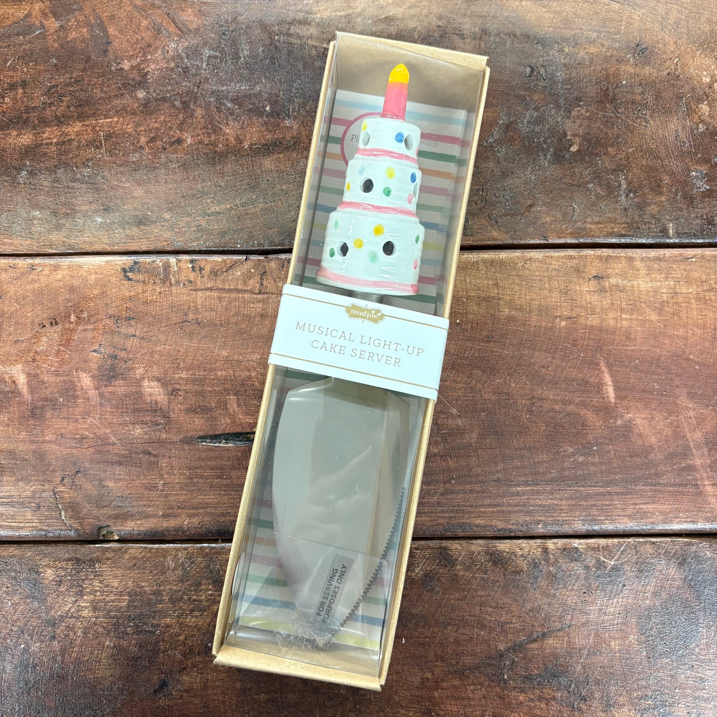 Musical LED Cake Server - Mud Pie