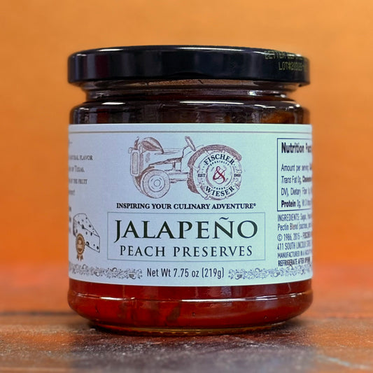 Jalapeno Peach Preserves - Fischer and Weiser