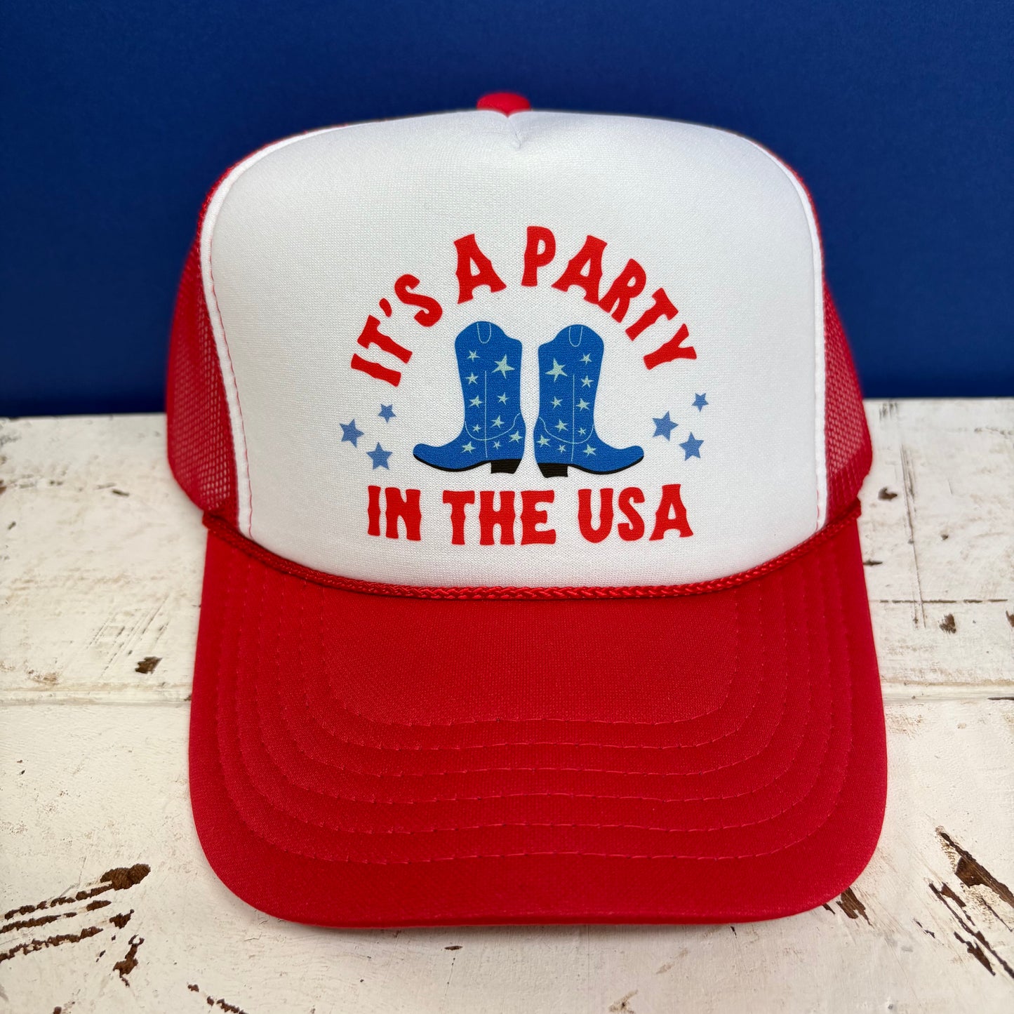 Party In The USA Trucker - Southern Attitude