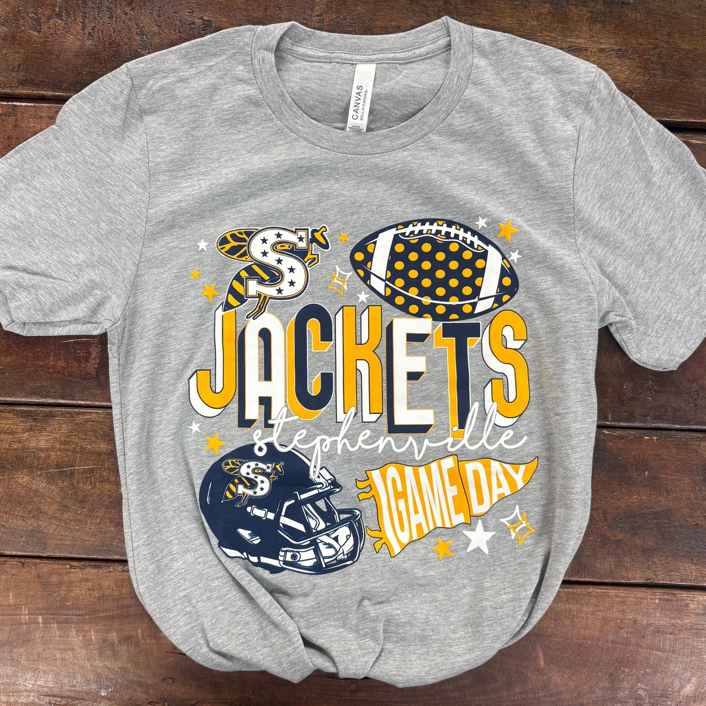 Jackets Retro Text Tee - STAT