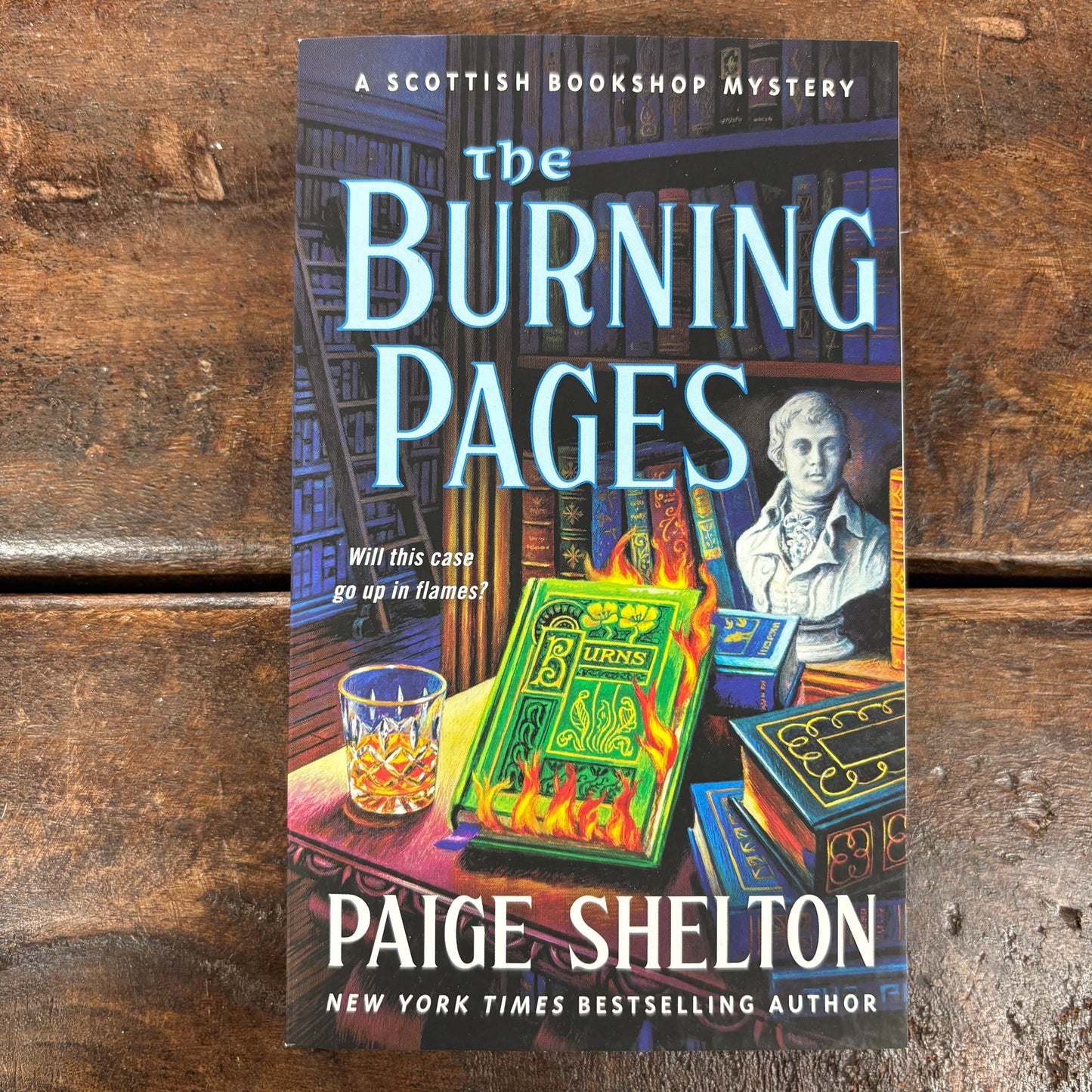 The Burning Pages - Paige Shelton - BOUT
