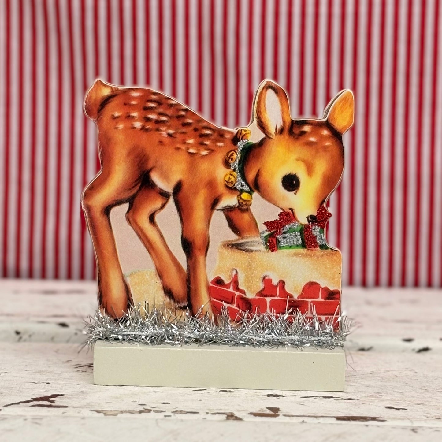 Christmas Deer Stand-Ups - Primitives By Kathy