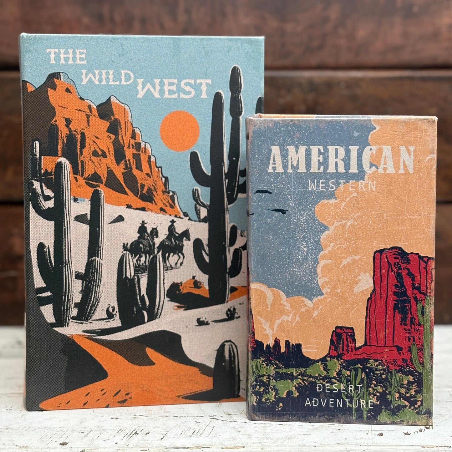 Western Book Boxes - Primitives By Kathy