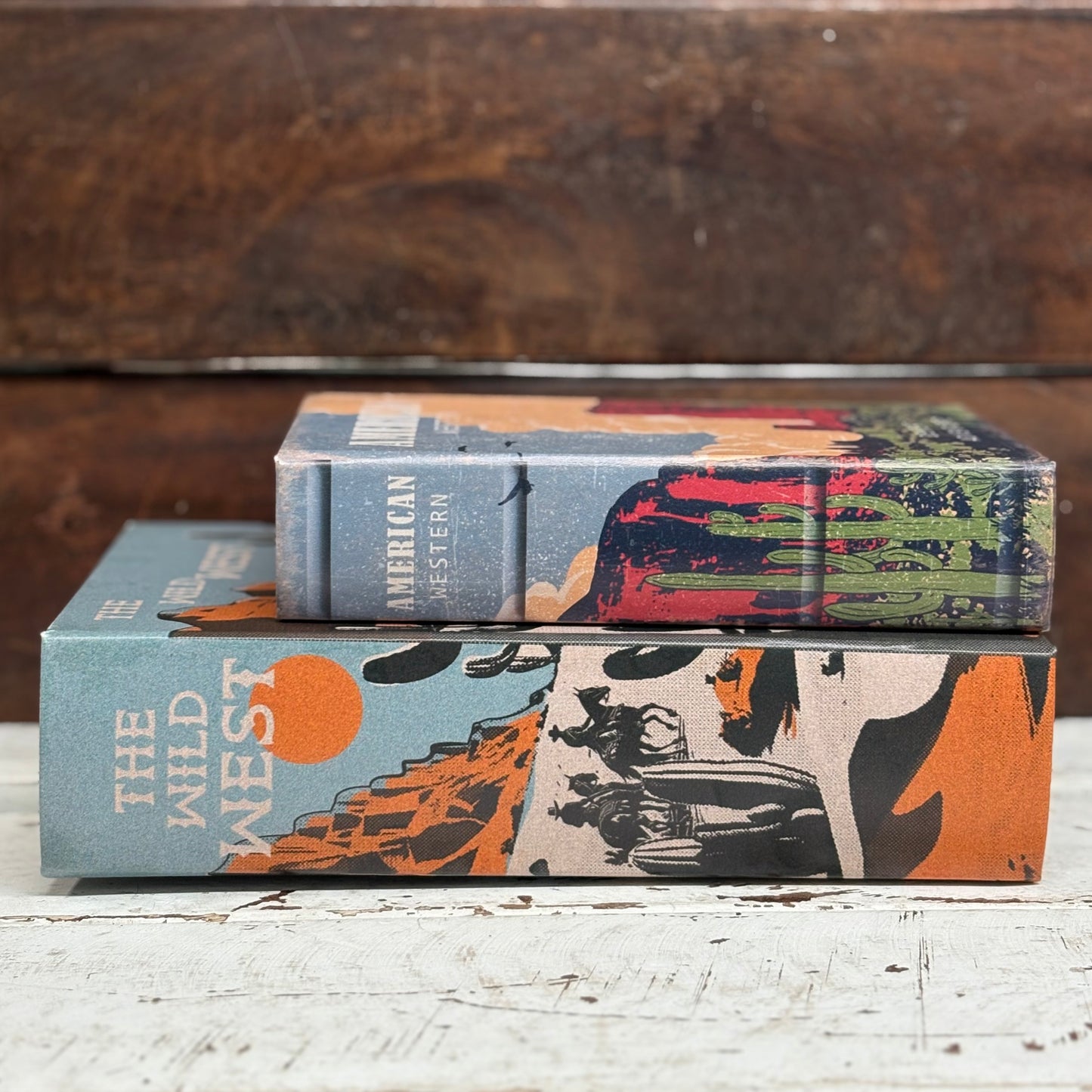 Western Book Boxes - Primitives By Kathy