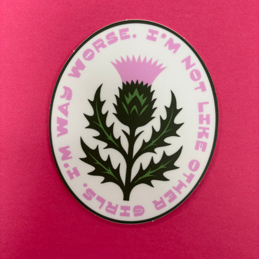 Not Like Other Girls Sticker - Mugsby