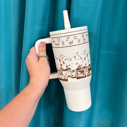 Cattle Drive Tumbler - Flying S Company