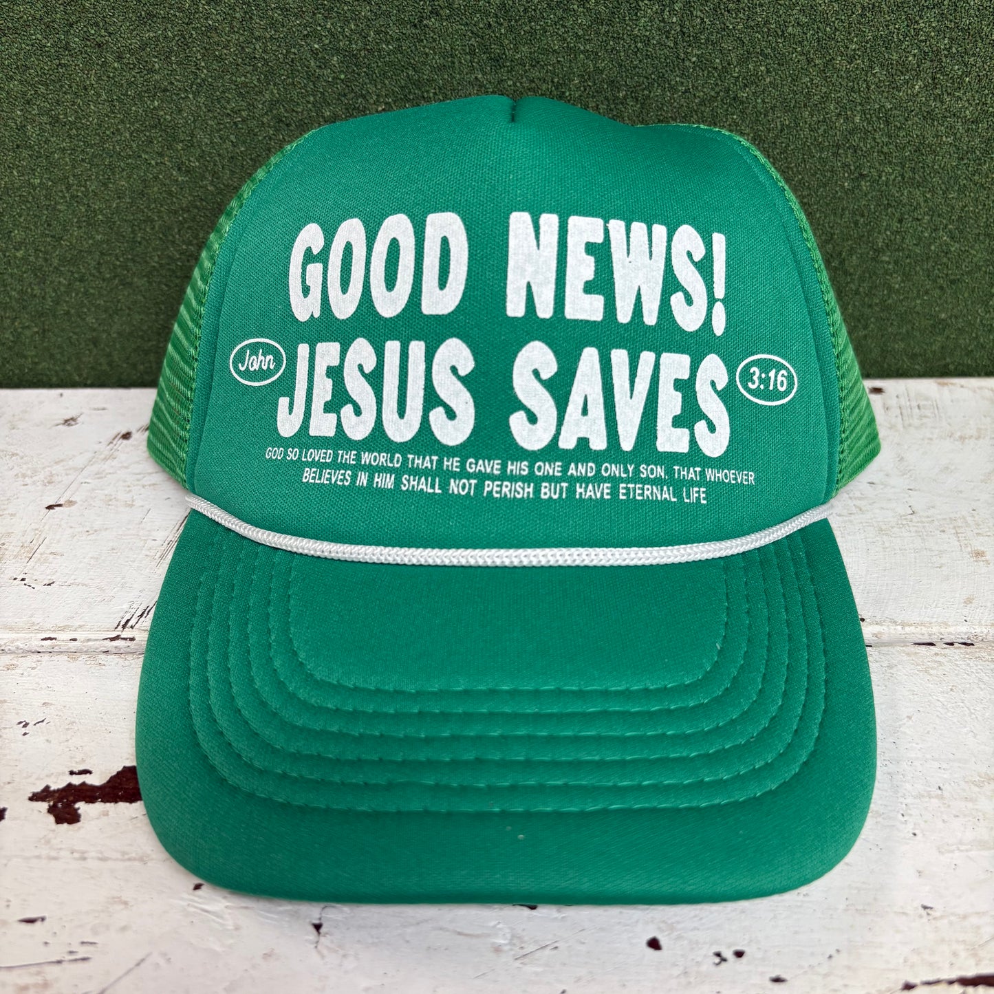 Good News! Trucker Hat - GLO