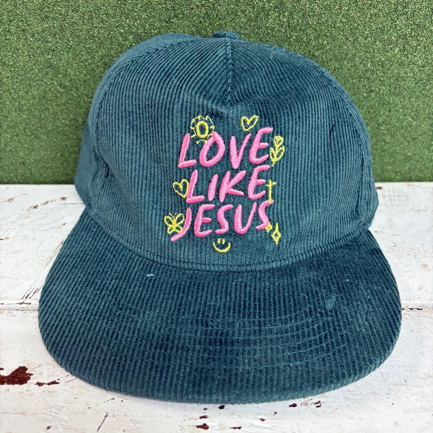 Love Like Jesus Corduroy Hat - GLO