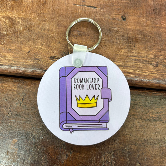 Romantasy Book Lover Keychain - Viv&Lou