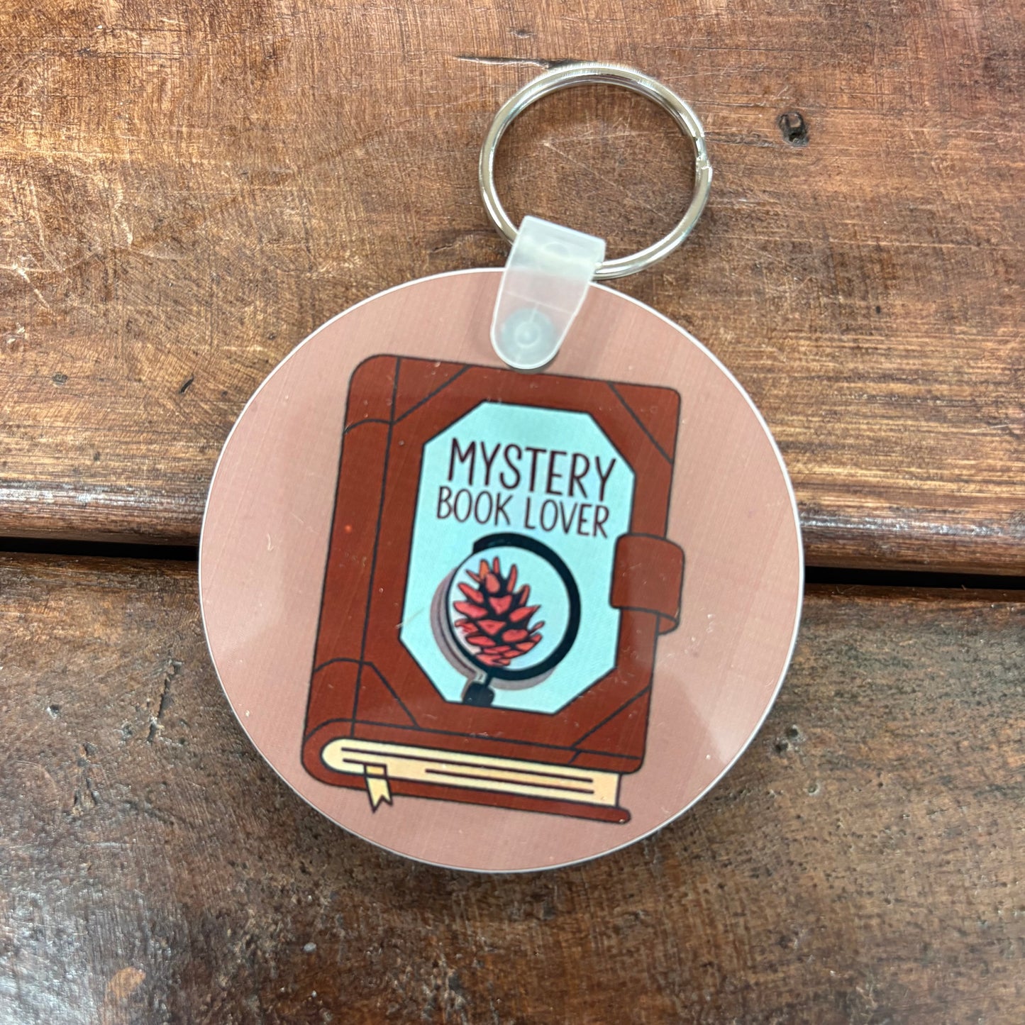 Mystery Book Lover Keychain - Viv&Lou