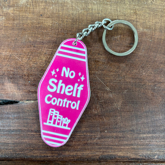 No Shelf Control Keychain - Viv&Lou
