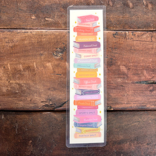Smut Book Stack Bookmark - Easyhand Goods